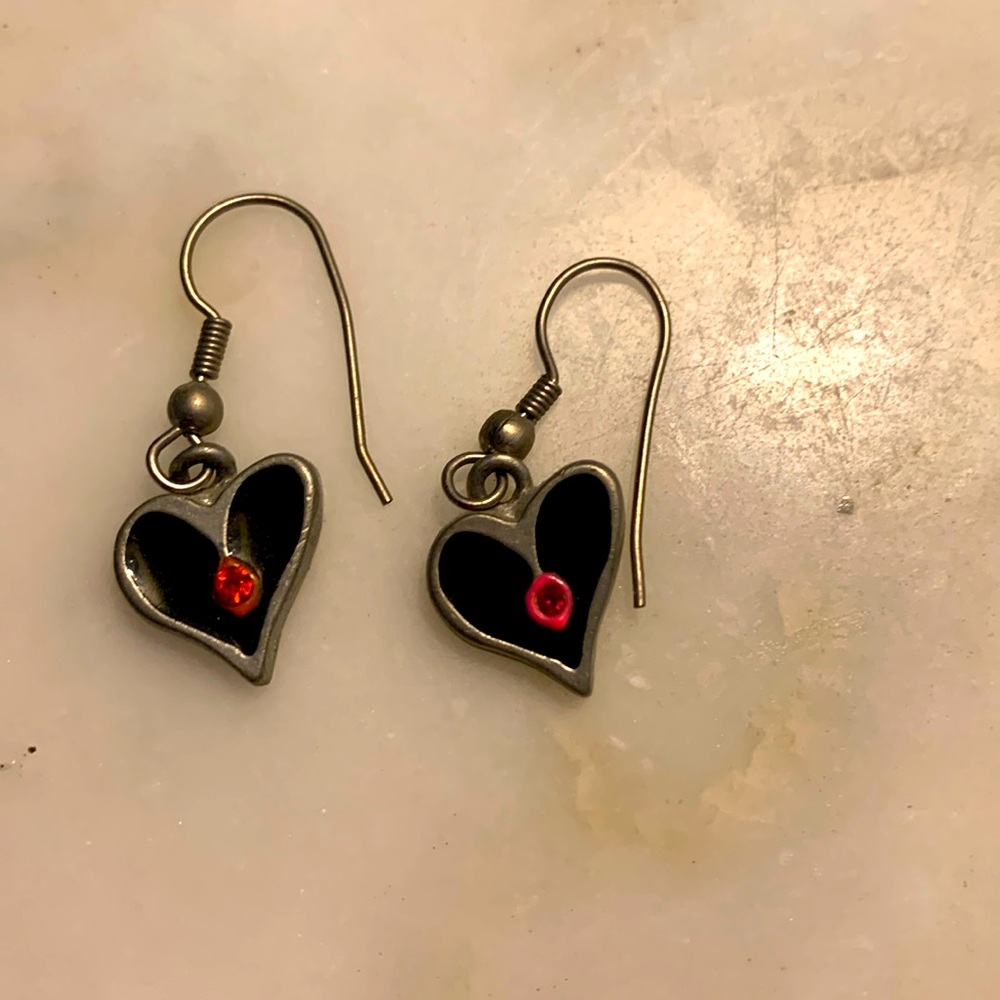 Heart shaped earrings